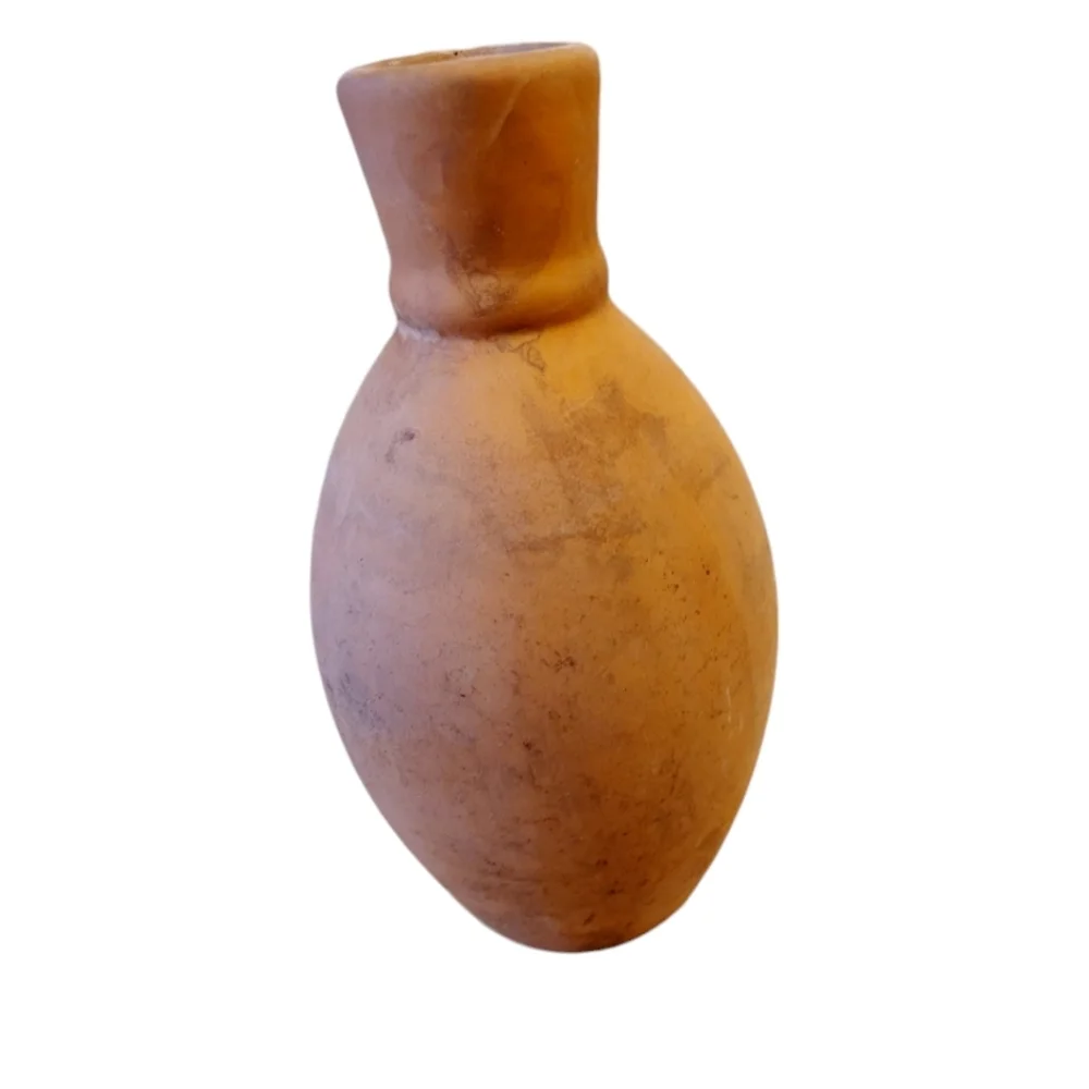 Southwestern Set of 3 Terracotta Vases Hand Thrown Pottery Rustic Primitive